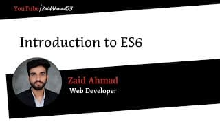 Modern JavaScript ECMAScript | ES6 Tutorials in Urdu | Hindi